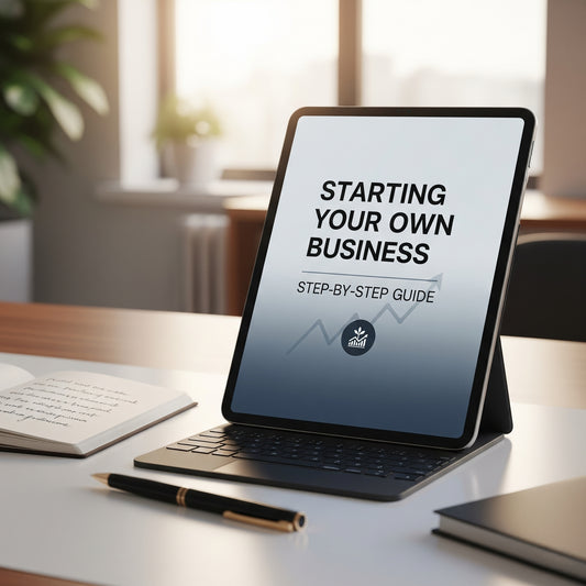Starting Your Own Business: A Step-by-Step Guide